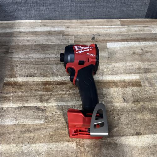 Houston Location AS-IS Milwaukee FUEL 18V Lithium-Ion Brushless Cordless 1/4 in. Hex Impact Driver (Tool-Only)