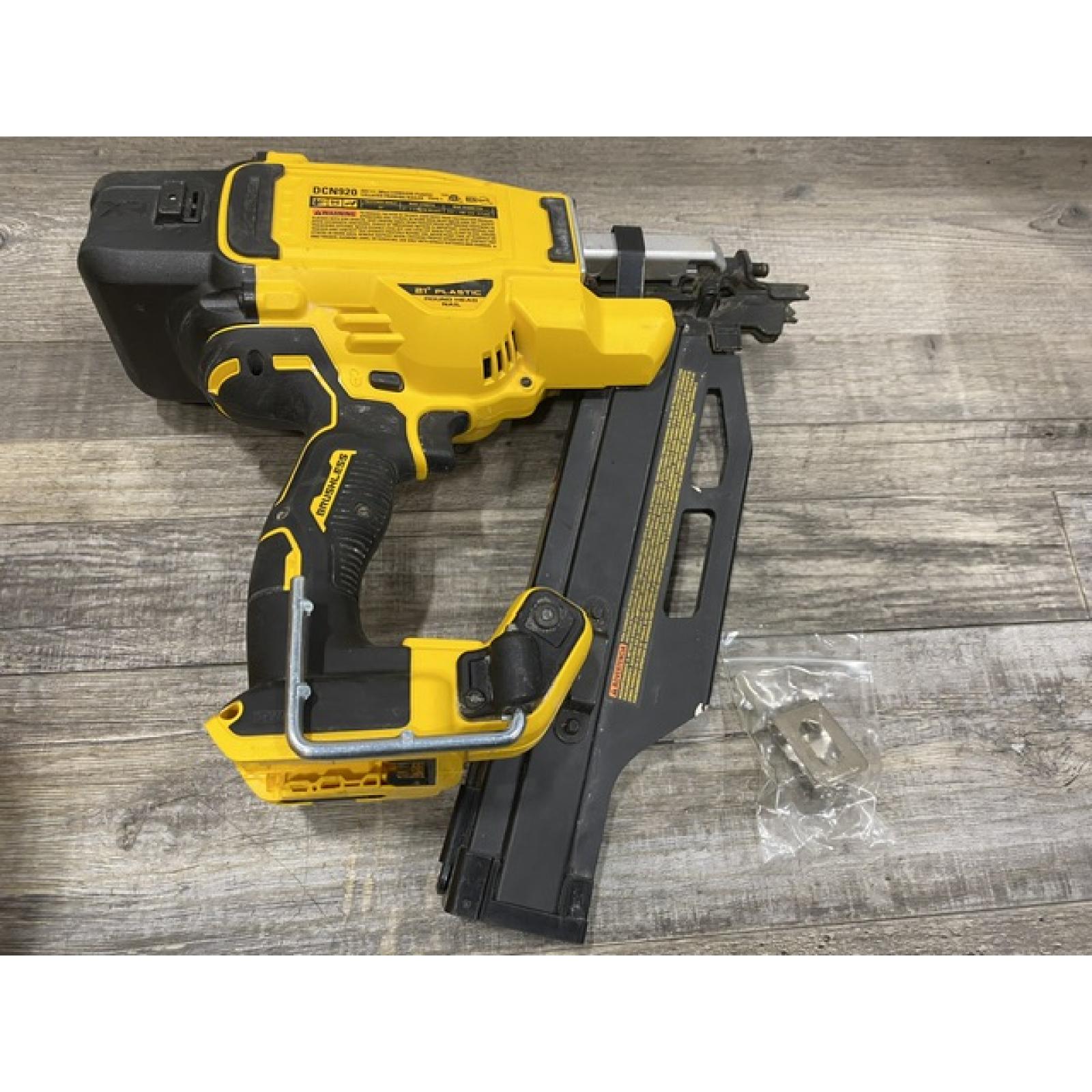 AS-IS DEWALT 20-Volt 21° Cordless Framing Nailer (Tool-Only)
