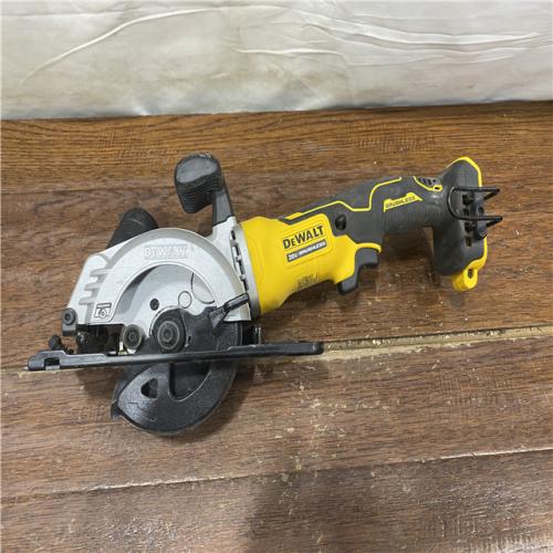 AS-IS DEWALT ATOMIC 20V MAX Cordless Brushless 4-1/2 in. Circular Saw (Tool Only)