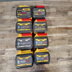 HOUSTON LOCATION - AS-IS DEWALT BATTERY PACK QTY - 8