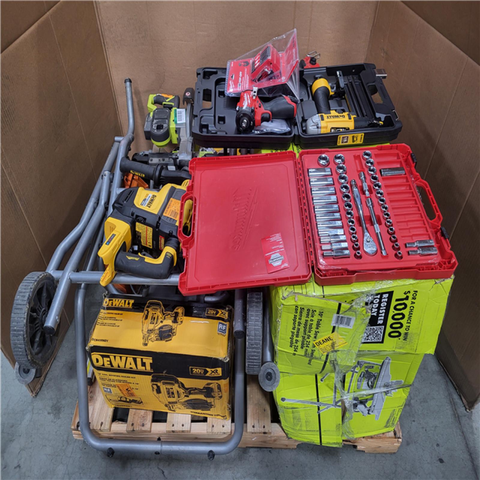 CALIFORNIA AS-IS TOOL PALLET