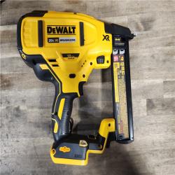 HOUSTON LOCATION - AS-IS DeWALT DCN681D1 20-Volt MAX 18ga Cordless Brushless Narrow Crown Stapler Kit