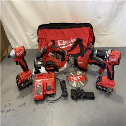 As-IS - Milwaukee M18 18-Volt Lithium-Ion Brushless Cordless Combo Kit