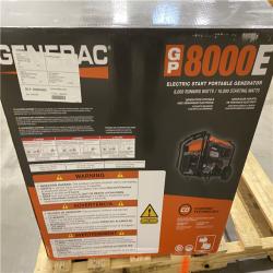 Dallas Location - As-Is Generac 10000 / 8000-Watt Portable Generator