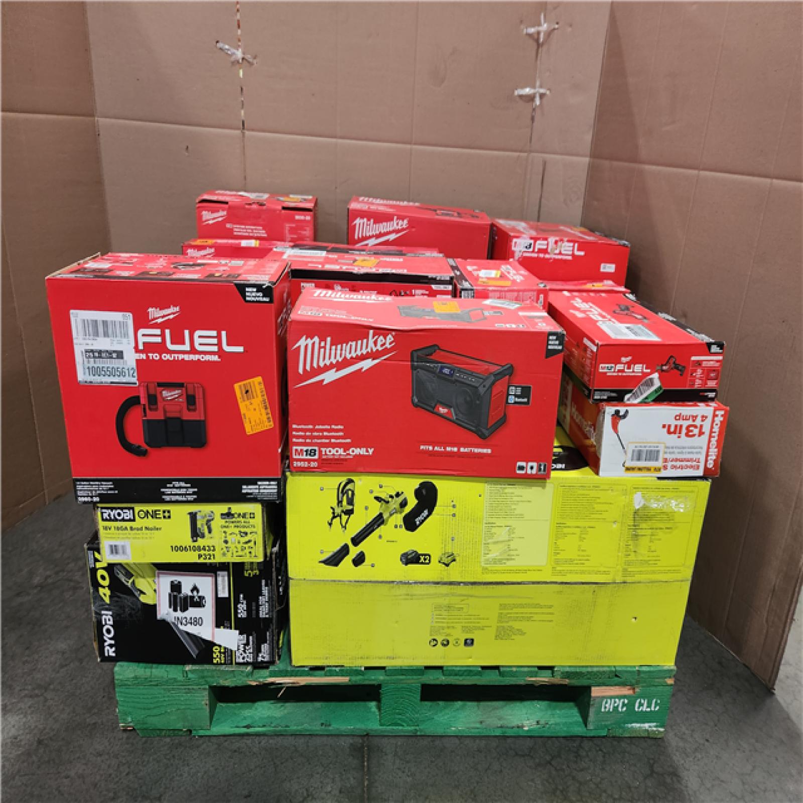 CALIFORNIA AS-IS TOOL PALLET