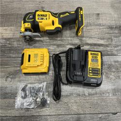 AS-IS DEWALT 20V MAX XR Cordless Brushless 3-Speed Oscillating Multi Tool Kit