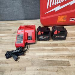 HOUSTON LOCATION - AS-IS Milwaukee  FUEL 18V Lithium-Ion Brushless Cordless Hammer Drill and Impact Driver Combo Kit