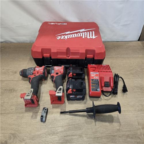 AS-IS Milwaukee FUEL 18V Cordless Hammer Drill and Impact Driver Combo Kit