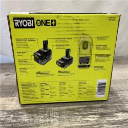NEW - RYOBI ONE+ 18V Lithium-Ion HIGH PERFORMANCE Starter Kit with 2.0 Ah Battery, (2) 4.0 Ah Batteries, and Charger