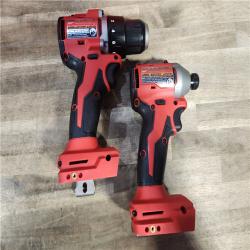 HOUSTON LOCATION - AS-IS M18 18V Lithium-Ion Brushless Cordless Compact Drill/Impact Combo Kit (2-Tool) W/(2) 2.0 Ah Batteries, Charger & Bag
