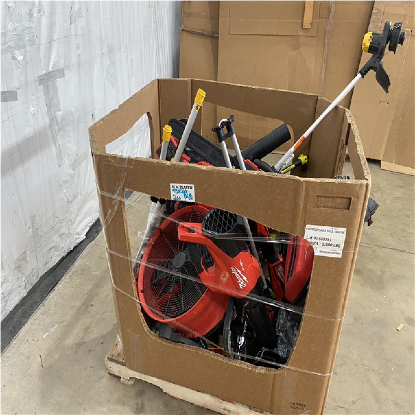 Houston Location - AS-IS Tool Pallet