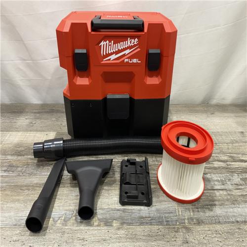 AS-IS Milwaukee FUEL 12-Volt Lithium-Ion Cordless 1.6 Gal. Wet/Dry Vacuum (Vacuum-Only)