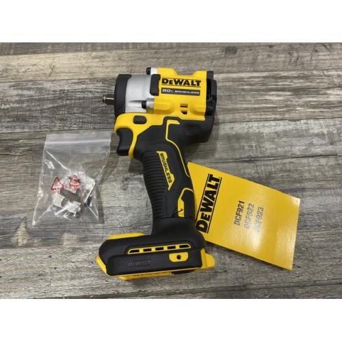 AS-IS DEWALT ATOMIC 20V MAX Cordless Brushless 3/8 in.Variable Speed Impact Wrench (Tool Only)