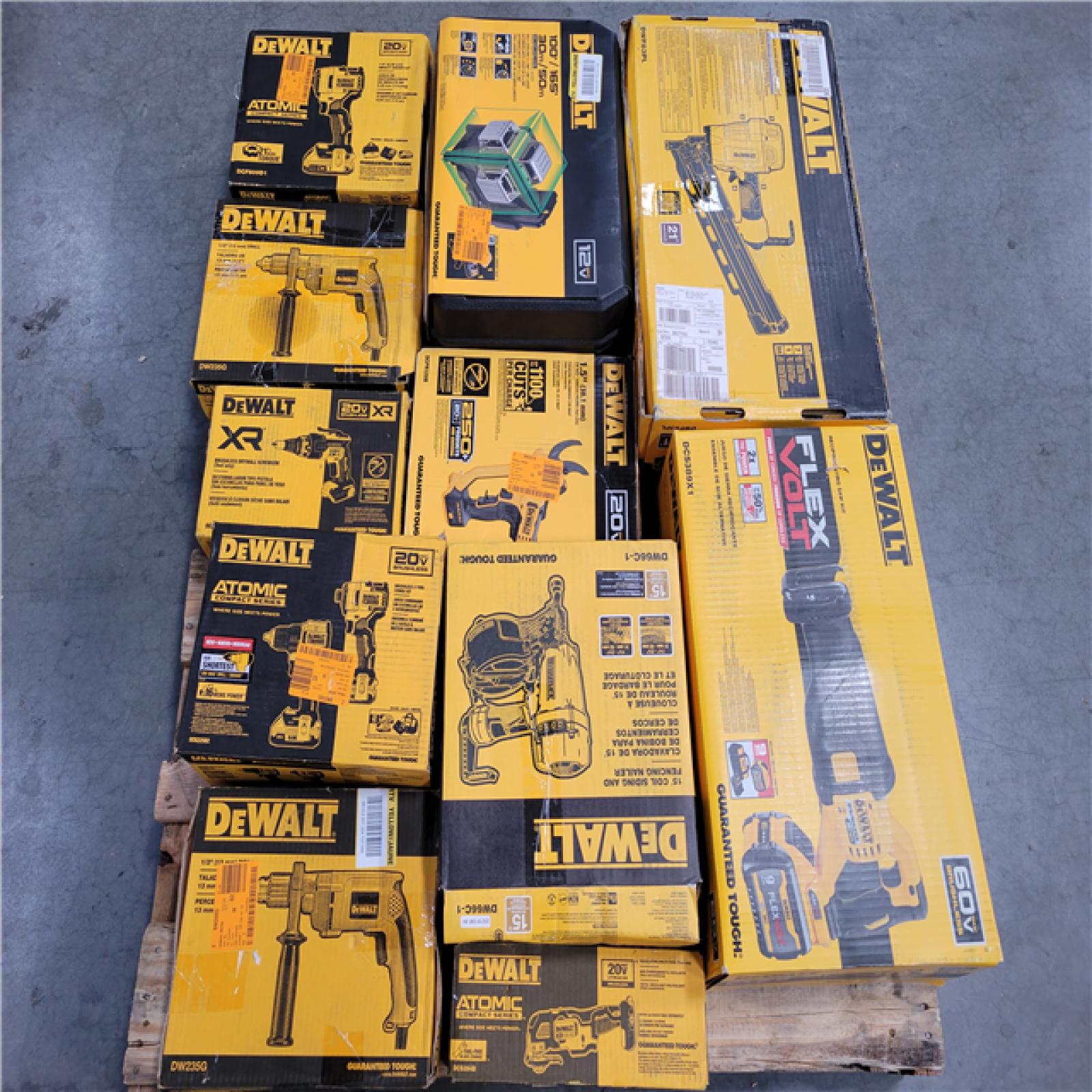 CALIFORNIA AS-IS DEWALT TOOL PALLET
