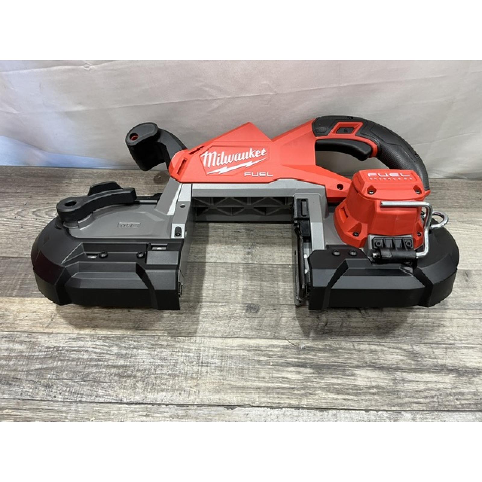 AS-IS Milwaukee FUEL 18V Lithium-Ion Brushless Cordless Deep Cut Band Saw (Tool-Only)