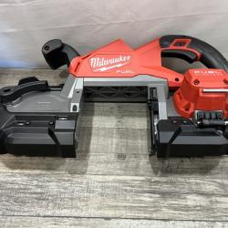 AS-IS Milwaukee FUEL 18V Lithium-Ion Brushless Cordless Deep Cut Band Saw (Tool-Only)
