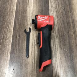 AS-IS Milwaukee FUEL 12V Lithium-Ion Brushless Cordless 1/4 in. Right Angle Die Grinder (Tool-Only)