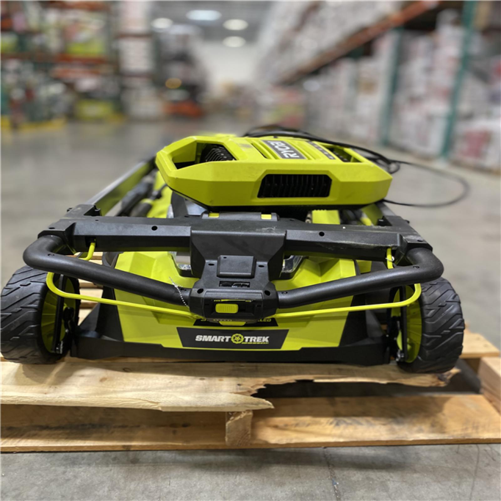 Dallas Location - As-Is RYOBI 80V HP 30 in.Lawn Mower with Battery and Charger