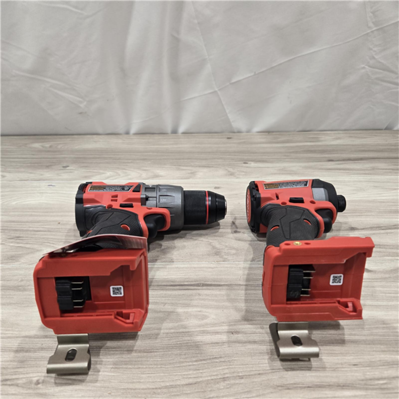 AS-IS MILWAUKEE FUEL 18V Cordless Hammer Drill and Impact Driver Combo Kit