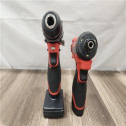 AS-IS- Milwaukee 12V Brushless Hammer Drill and Impact Driver Combo Kit