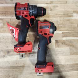 HOUSTON LOCATION - AS-IS Milwaukee FUEL 18V Lithium-Ion Brushless Cordless Hammer Drill and Impact Driver Combo Kit