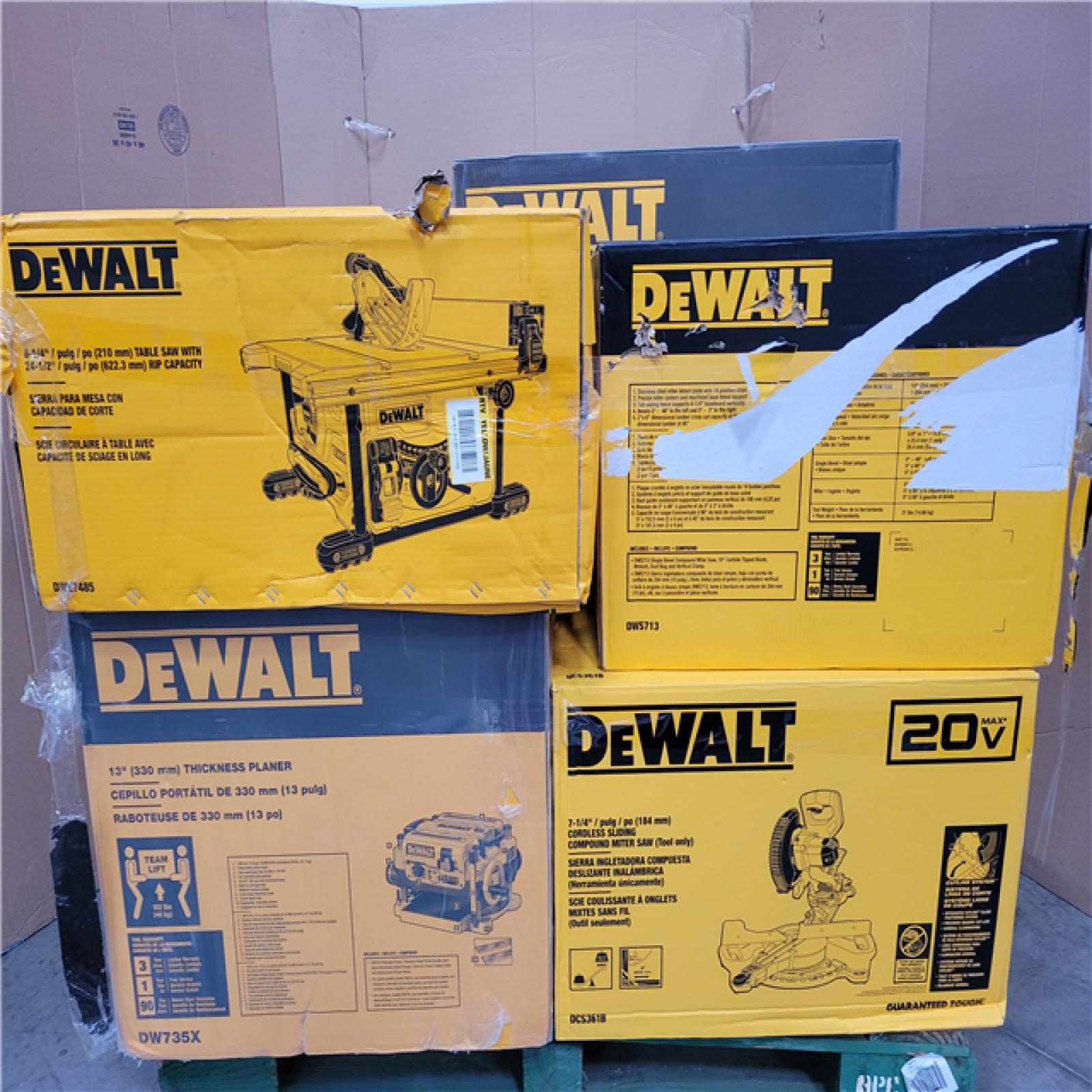 CALIFORNIA AS-IS TOOL PALLET