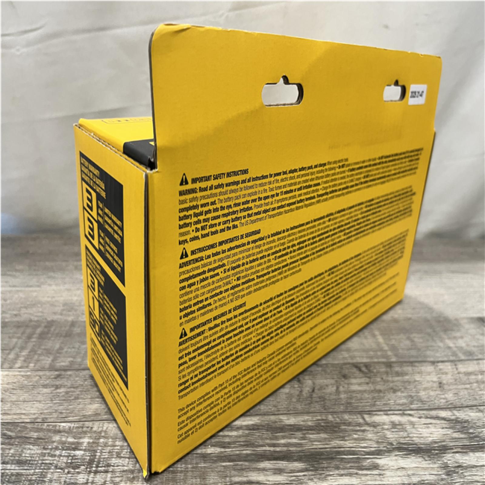 NEW - DEWALT 20V MAX Lithium-Ion Starter Kit with 4.0 Ah and 5.0 Ah Batteries and Charger