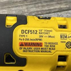 AS-IS DEWALT ATOMIC 20V MAX Cordless 1/2 in. Ratchet (Tool Only)