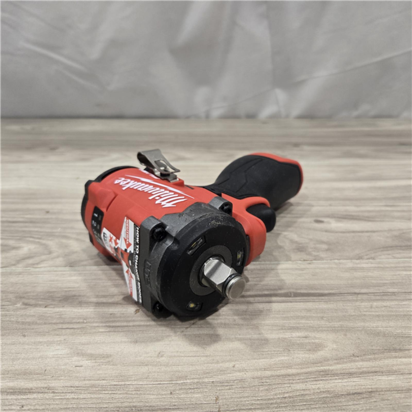 AS-IS Milwaukee M12 FUEL 12V Cordless Stubby 1/2 in. Impact Wrench (Tool-Only)