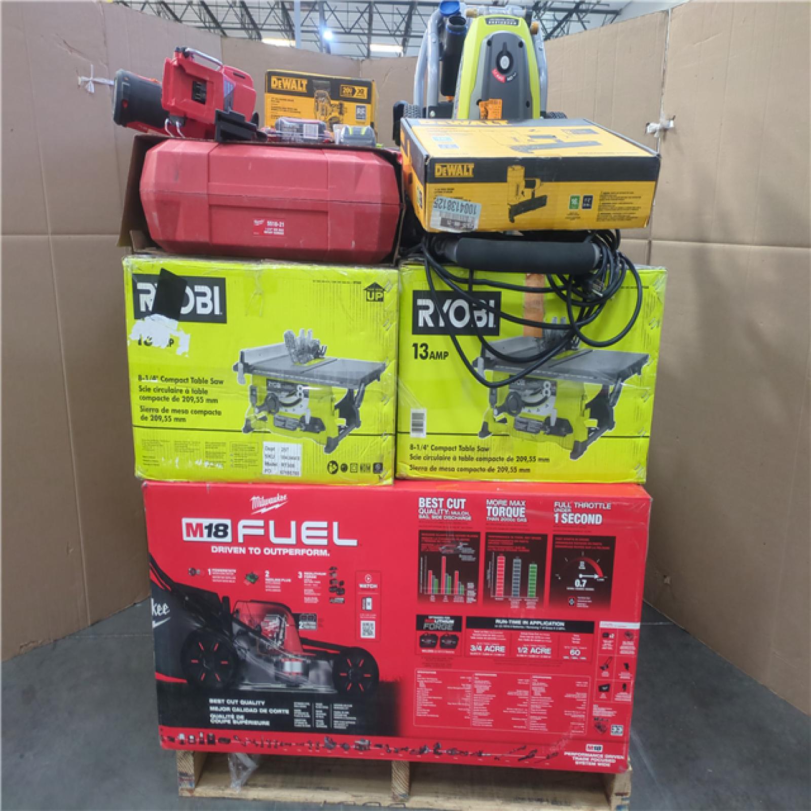 CALIFORNIA AS-IS TOOL PALLET