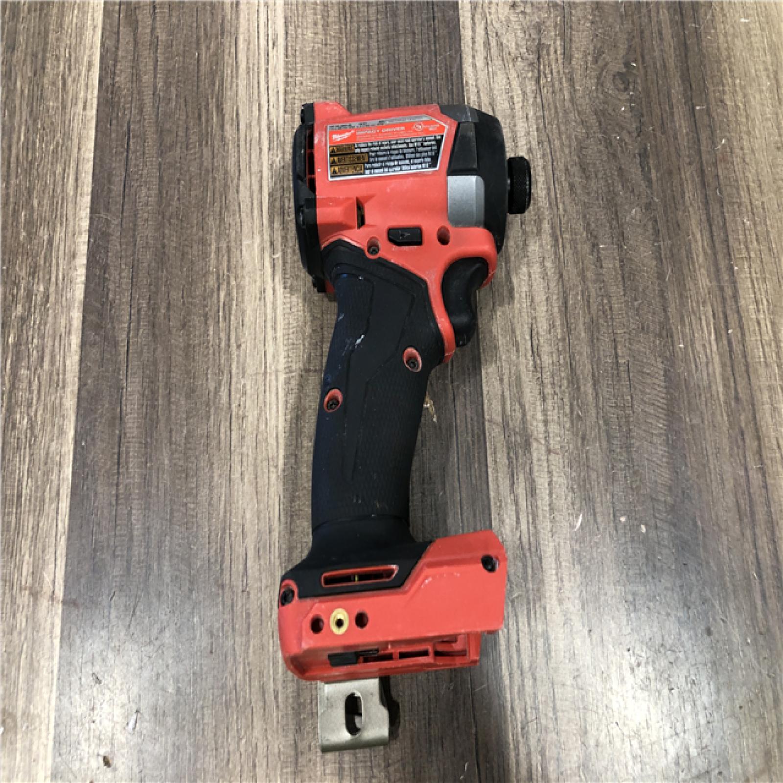 AS-IS Milwaukee FUEL 18V Lithium-Ion Brushless Cordless 1/4 in. Hex Impact Driver (Tool-Only)