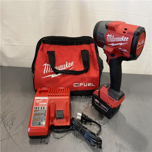 AS-IS - Milwaukee M18 FUEL 18V Lithium-Ion Brushless Cordless 1/2 in. Impact Wrench w/Friction Ring Kit