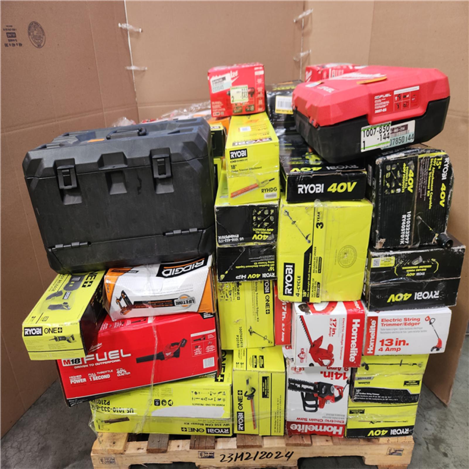 CALIFORNIA AS-IS TOOL PALLET