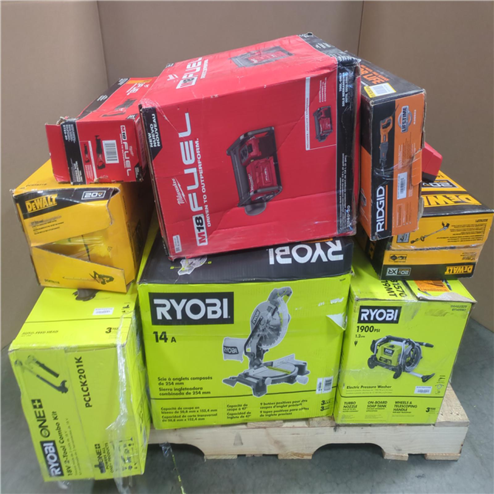 CALIFORNIA AS-IS TOOL PALLET