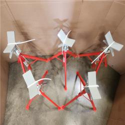 Phoenix AS-IS 5 RIDGID 12 in. Pipe Capacity  28-52 in. Adjustable Vertical Height V Head Pipe Stand with Locking Ring Model VJ-99