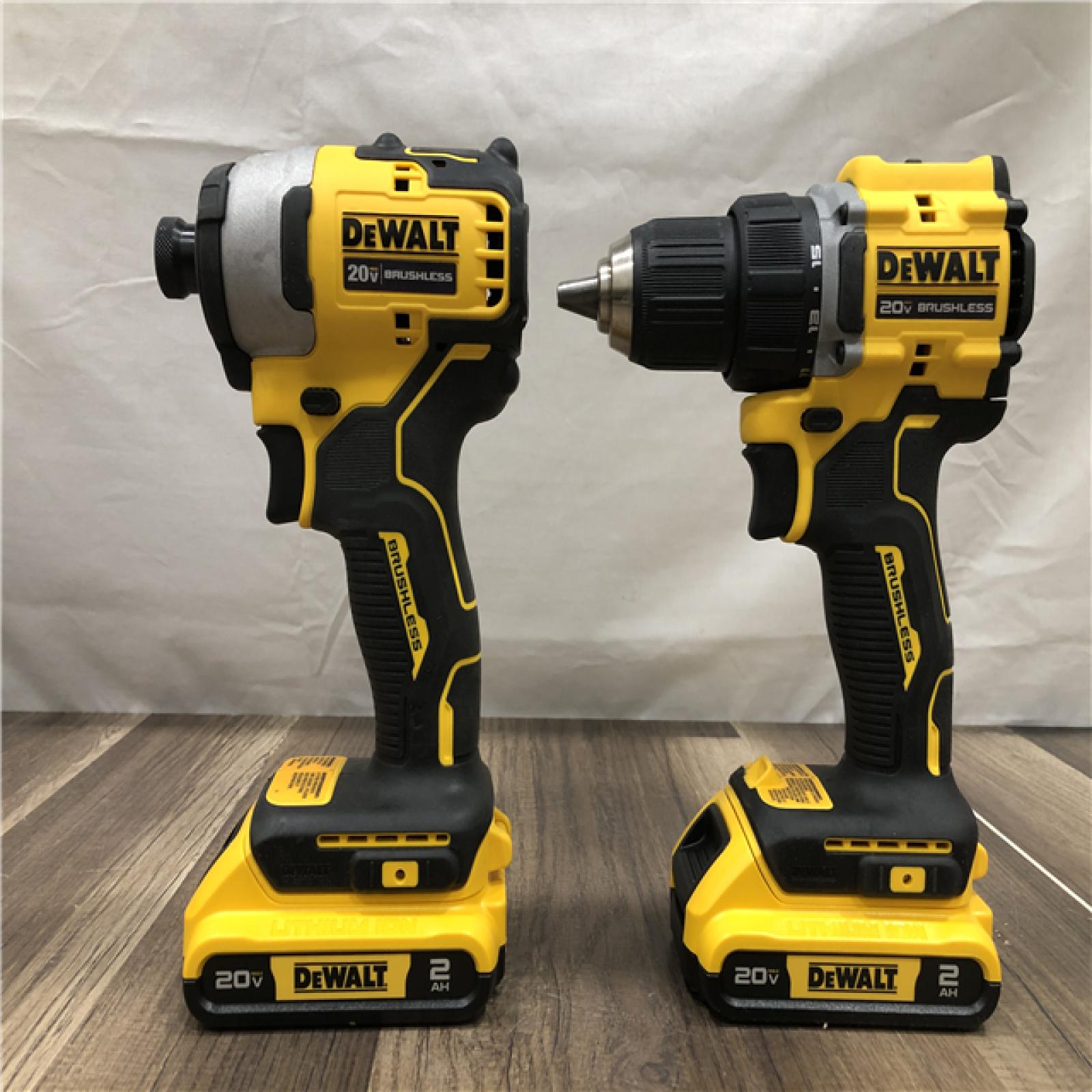 AS-IS DEWALT ATOMIC 20-Volt MAX Lithium-Ion Cordless Combo Kit