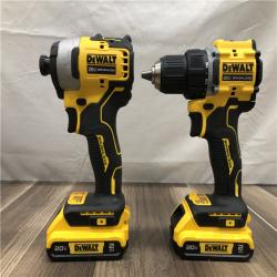 AS-IS DEWALT ATOMIC 20-Volt MAX Lithium-Ion Cordless Combo Kit