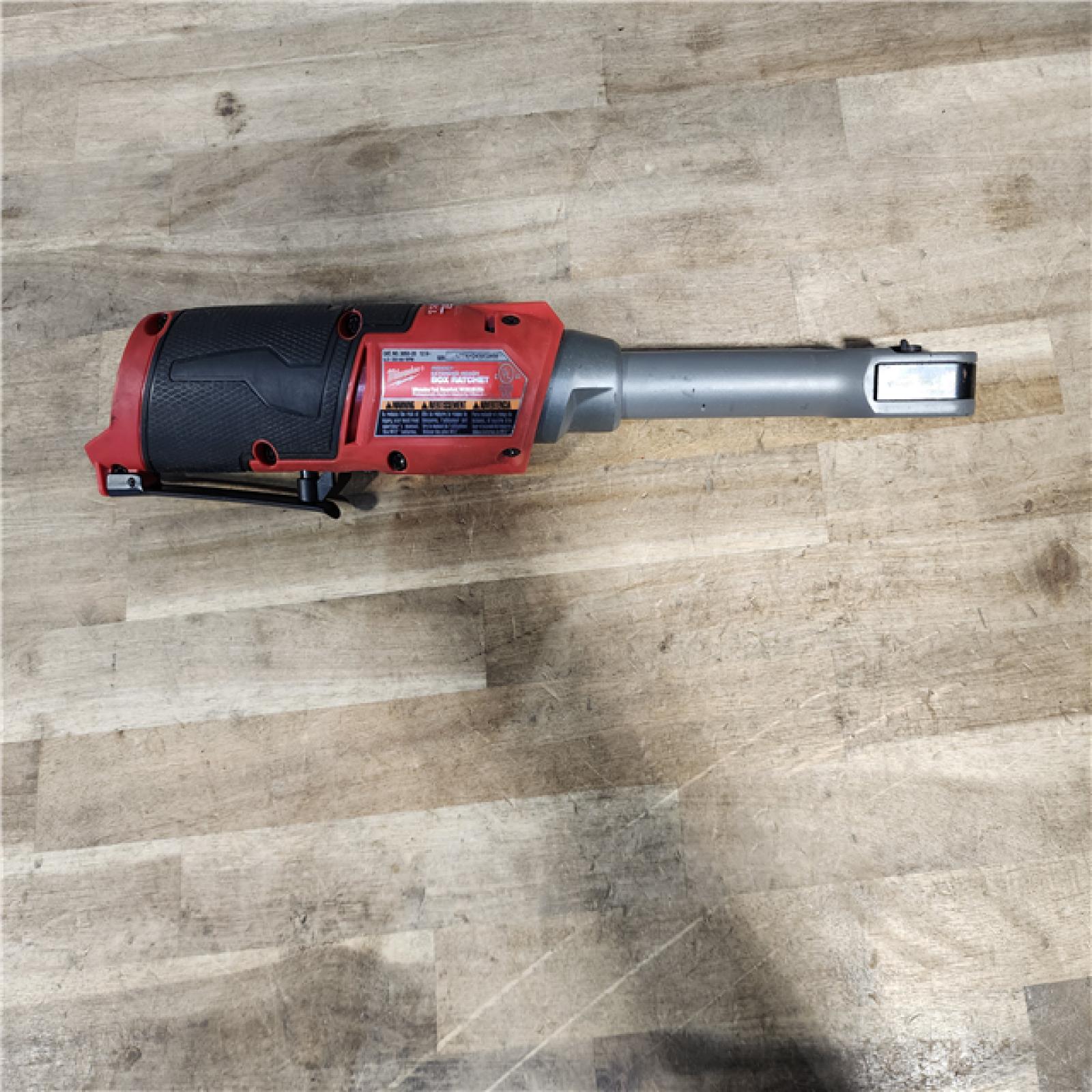 HOUSTON LOCATION - AS-IS M12 FUEL INSIDER 12V Lithium-Ion Brushless Cordless 1/4 in. - 3/8 in. Extended Reach Box Ratchet (Tool-Only)