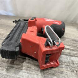 AS-IS Milwaukee FUEL 18-Volt Lithium-Ion Brushless Cordless Gen II 18-Gauge Brad Nailer (Tool-Only)