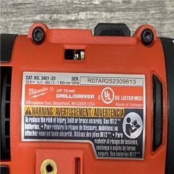 AS-IS Milwaukee 12V Lithium-Ion Brushless Cordless Subcompact Drill and Impact Driver Kit