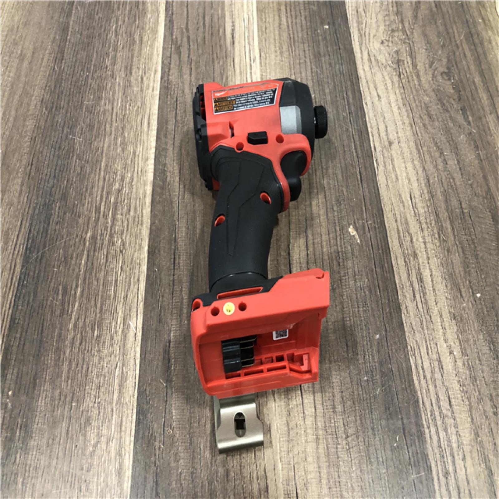 AS-IS Milwaukee FUEL 18V Lithium-Ion Brushless Cordless 1/4 in. Hex Impact Driver (Tool-Only)