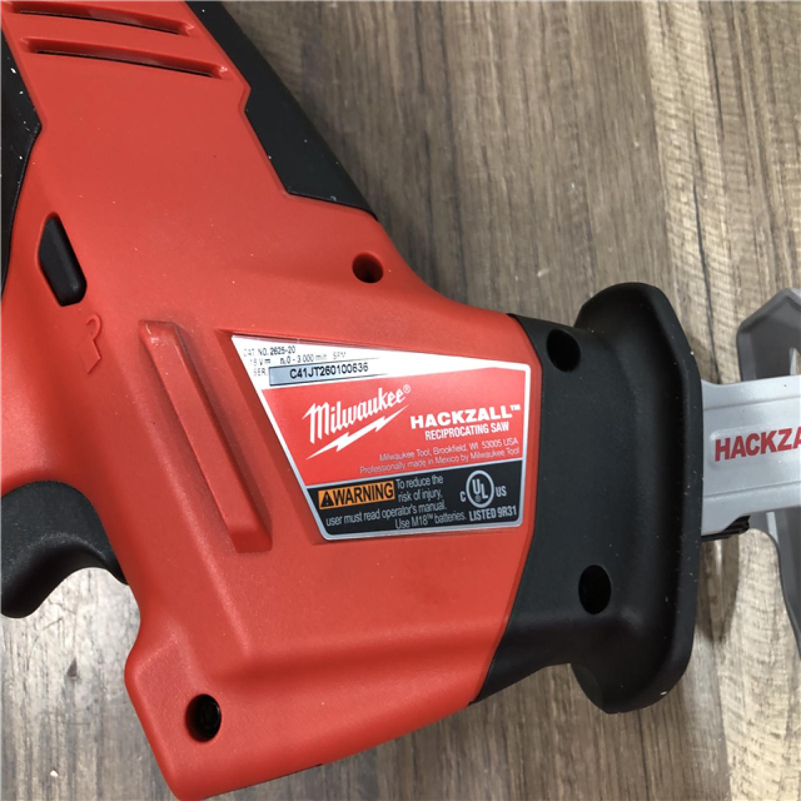 AS-IS Milwaukee 18V Lithium-Ion Cordless HACKZALL Reciprocating Saw (Tool-Only)