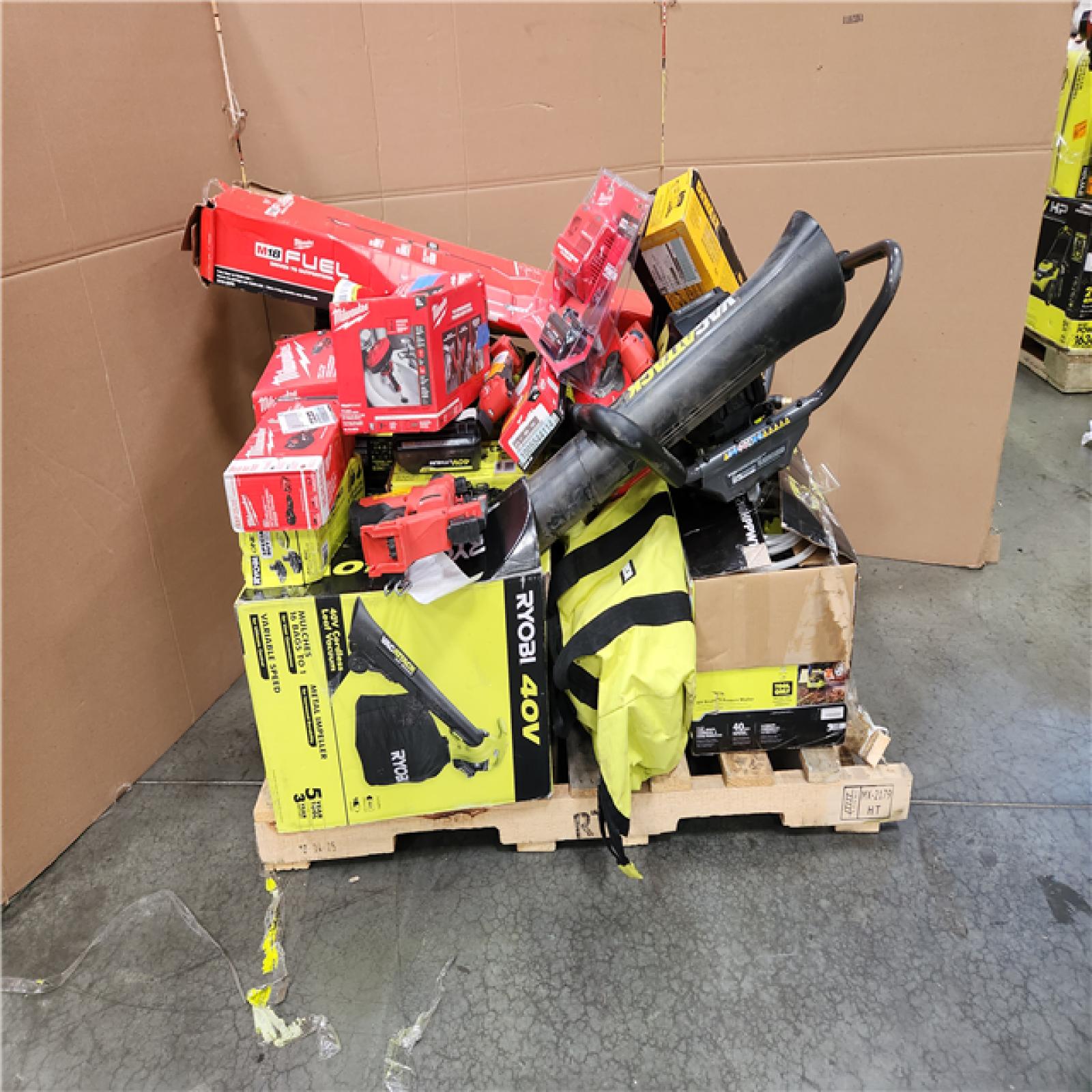 CALIFORNIA  AS-IS TOOL PALLET