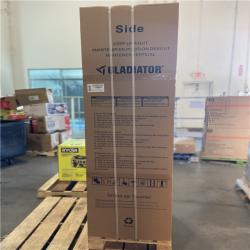 DALLAS LOCATION - Gladiator Flex 54 in. W x 75 in. H x 19 in. D Pre-Assembled 24 Gauge Welded Steel 3-Piece Garage Storage System in Silver Tread