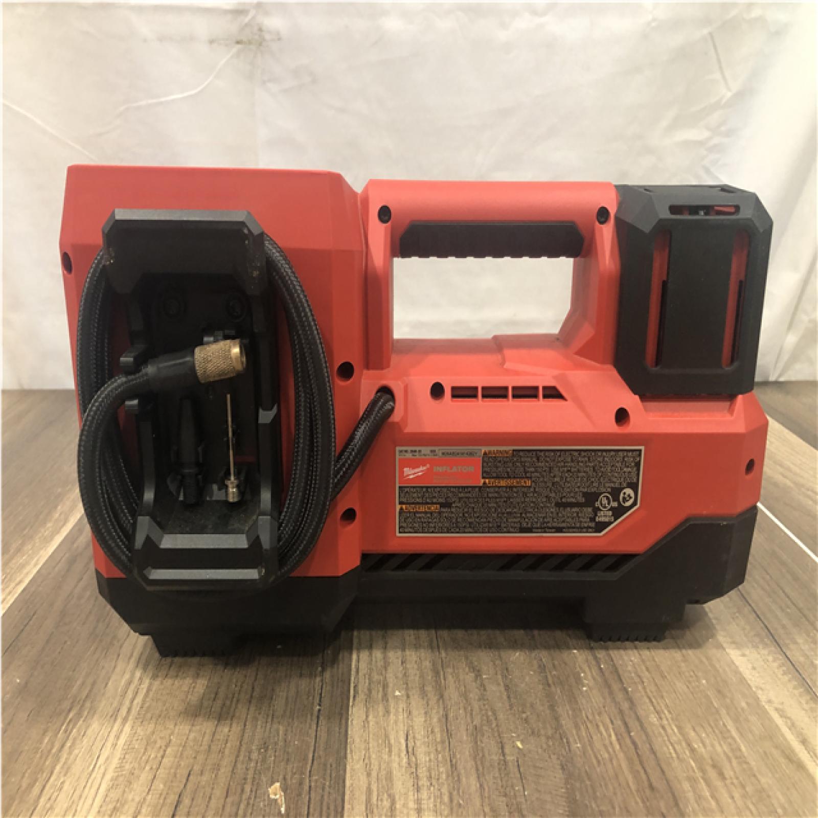 AS-IS Milwaukee 18-Volt Lithium-Ion Cordless Electric Portable Inflator (Tool-Only)