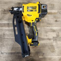 HOUSTON LOCATION - AS-IS DEWALT 20-Volt 21° Cordless Framing Nailer (Tool-Only)