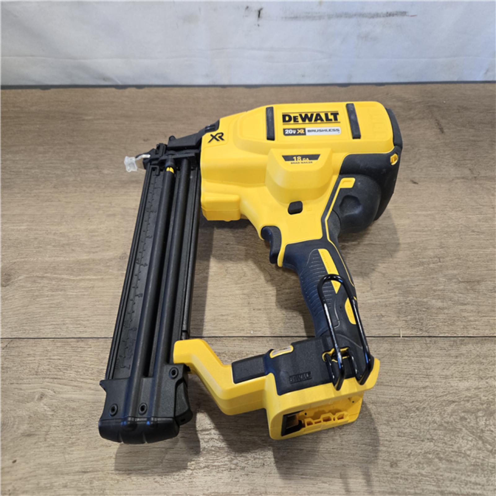 AS-IS DEWALT 20V MAX XR Electric Cordless 18-Gauge Brad Nailer (Tool Only)