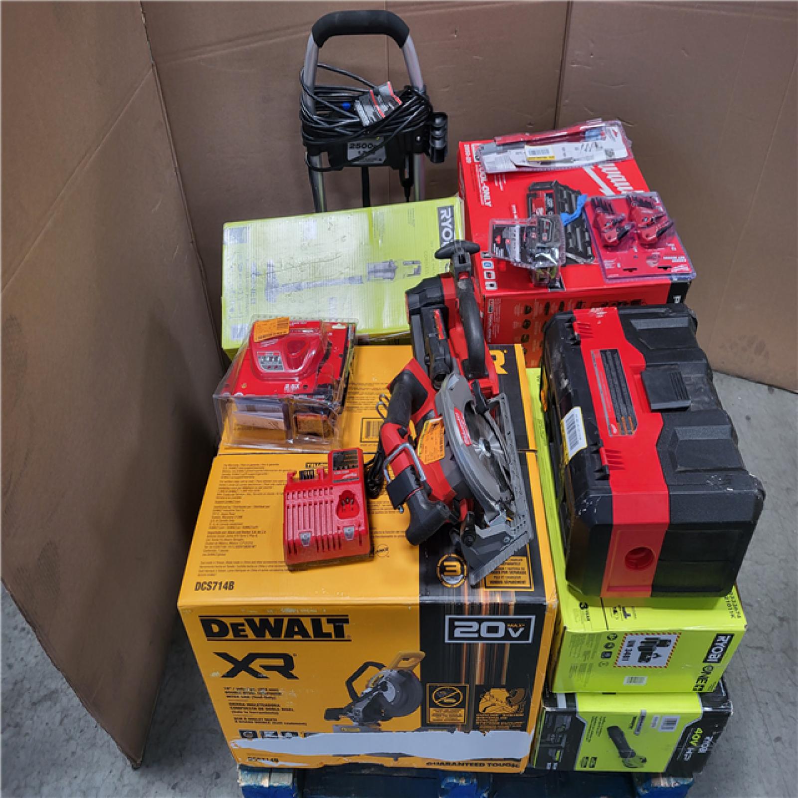 CALIFORNIA AS-IS TOOL PALLET