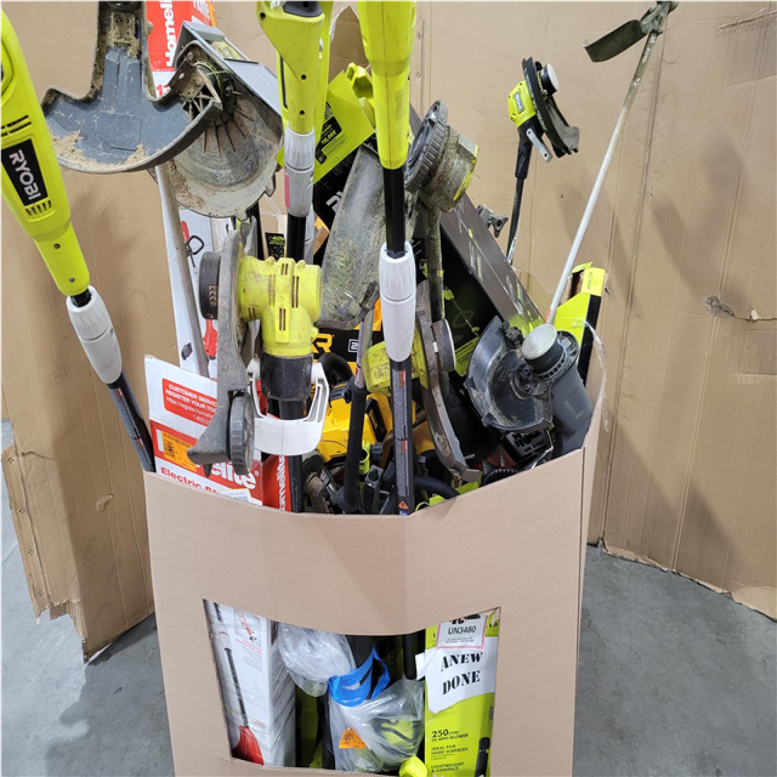 CALIFORNIA AS-IS TOOL PALLET
