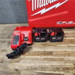 HOUSTON LOCATION - AS-IS Milwaukee FUEL 18V Lithium-Ion Brushless Cordless Hammer Drill and Impact Driver Combo Kit